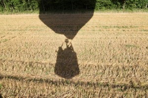 "Hot air Balloon Basket Silhouette" By: M Diamant