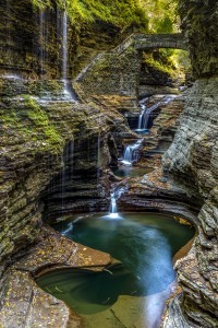"Watkin's Glen Falls" By: Bob Kirschke 