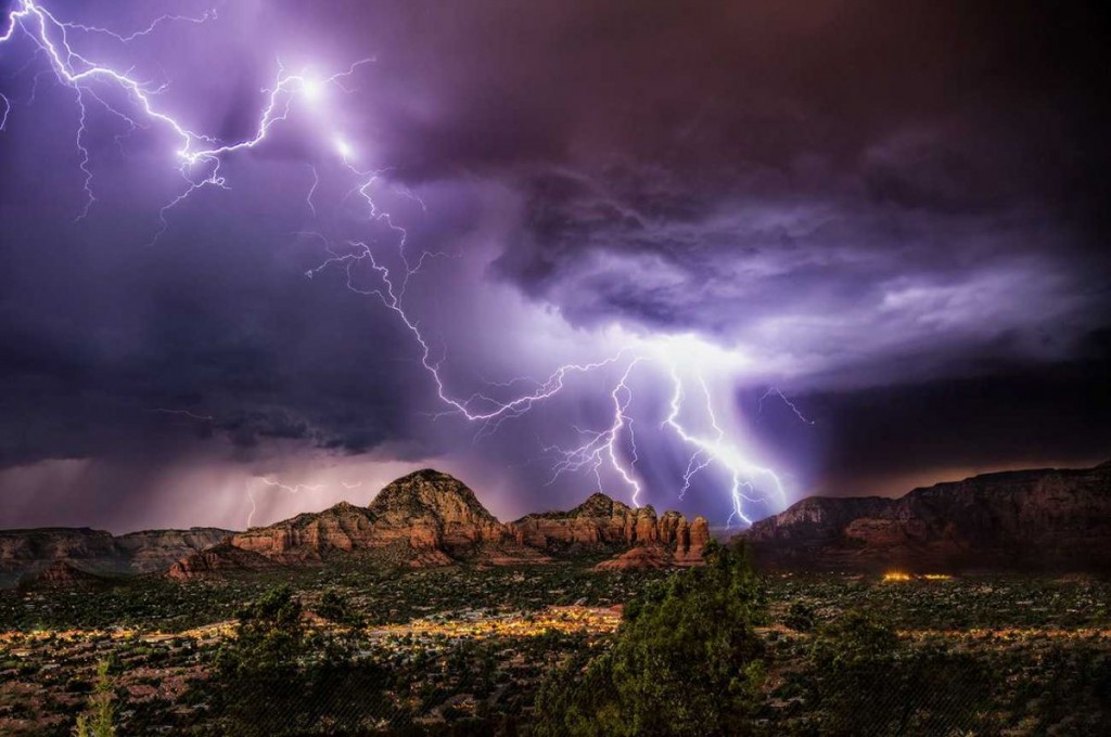 Lightning in Sedona