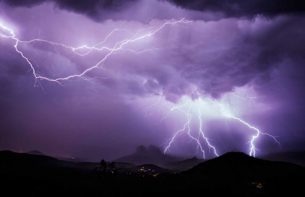 Lightning in Sedona